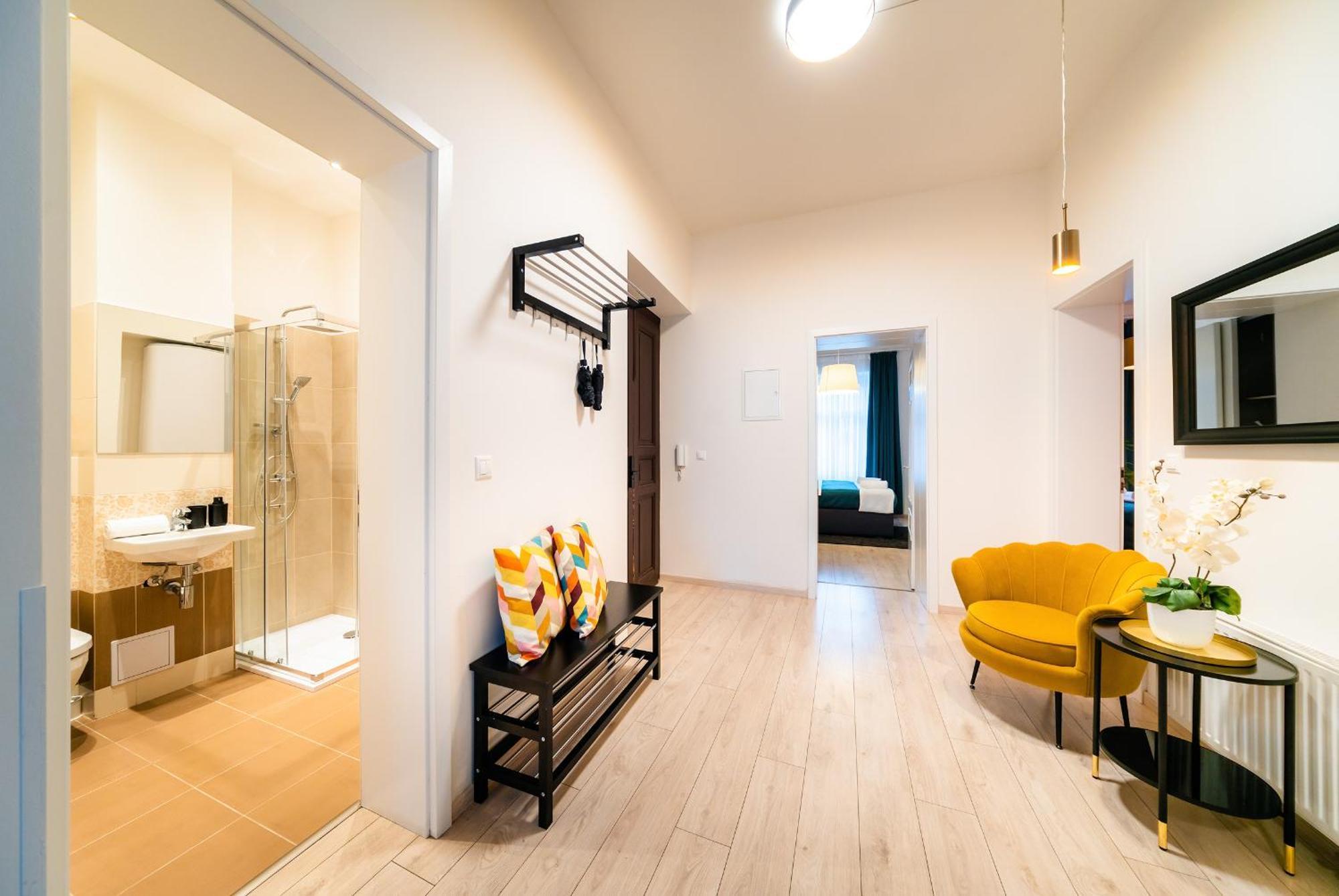 Centrum Apartments Pstrossova Prag Værelse billede